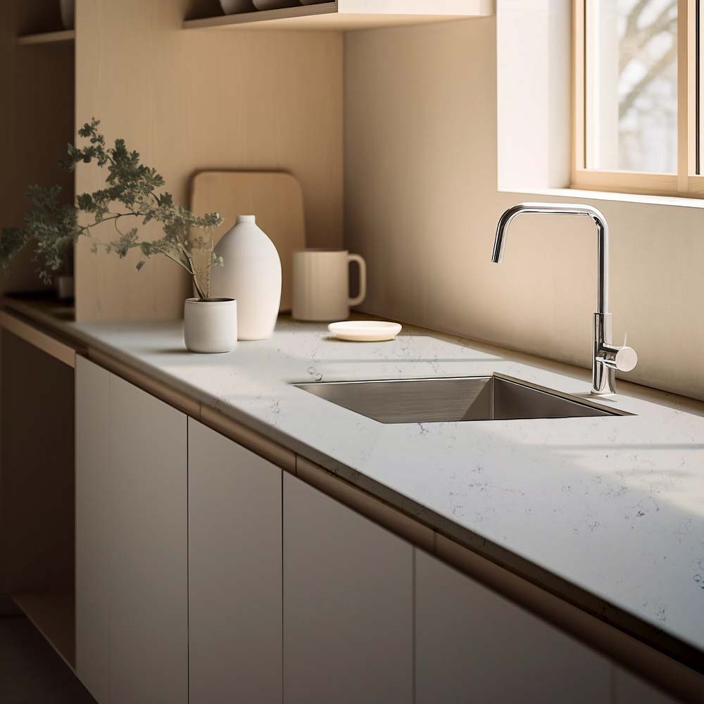 CALACATTA RYTHEM POLISHED QUARTZ