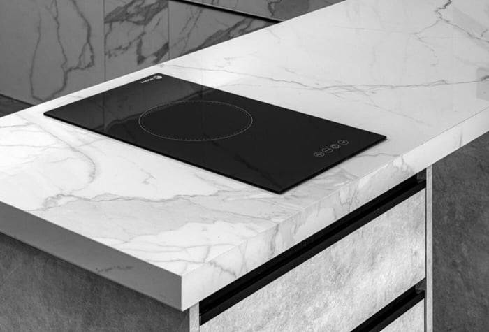 White Kitchen Island