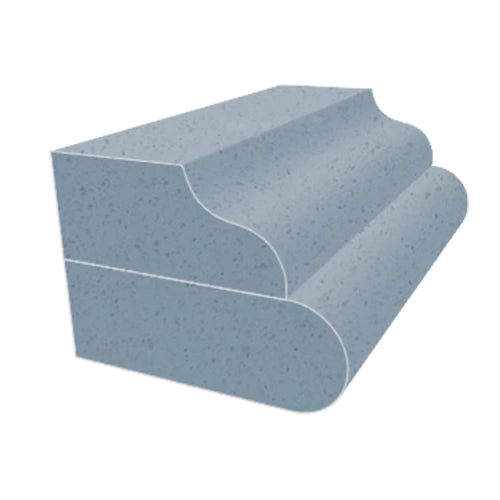 Ogee Bullnose Edge