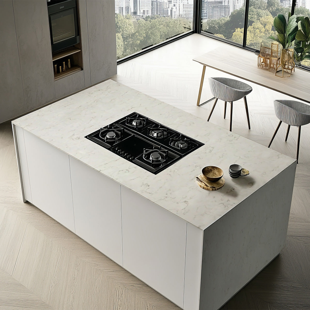 Snowy Ibiza Silestone