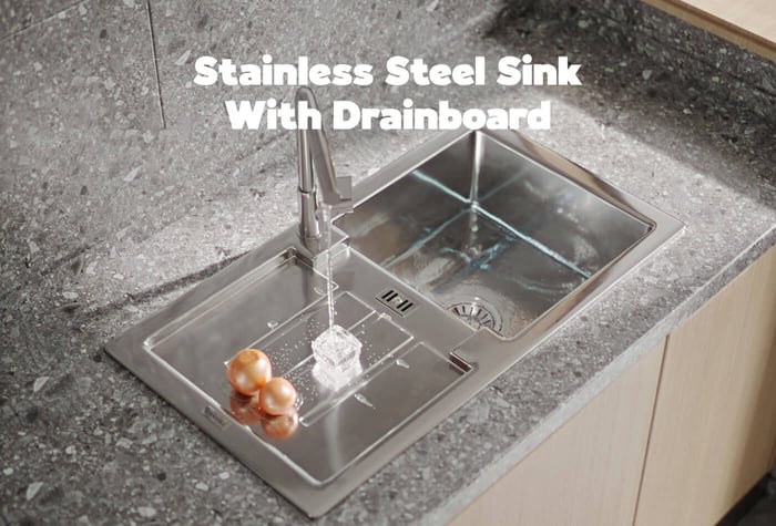 Why a Stainless Steel Sink with Drainboard is a Must-Have?